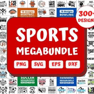 300+ Sports Mega Bundle, Gym bundle, Hockey bundle and More