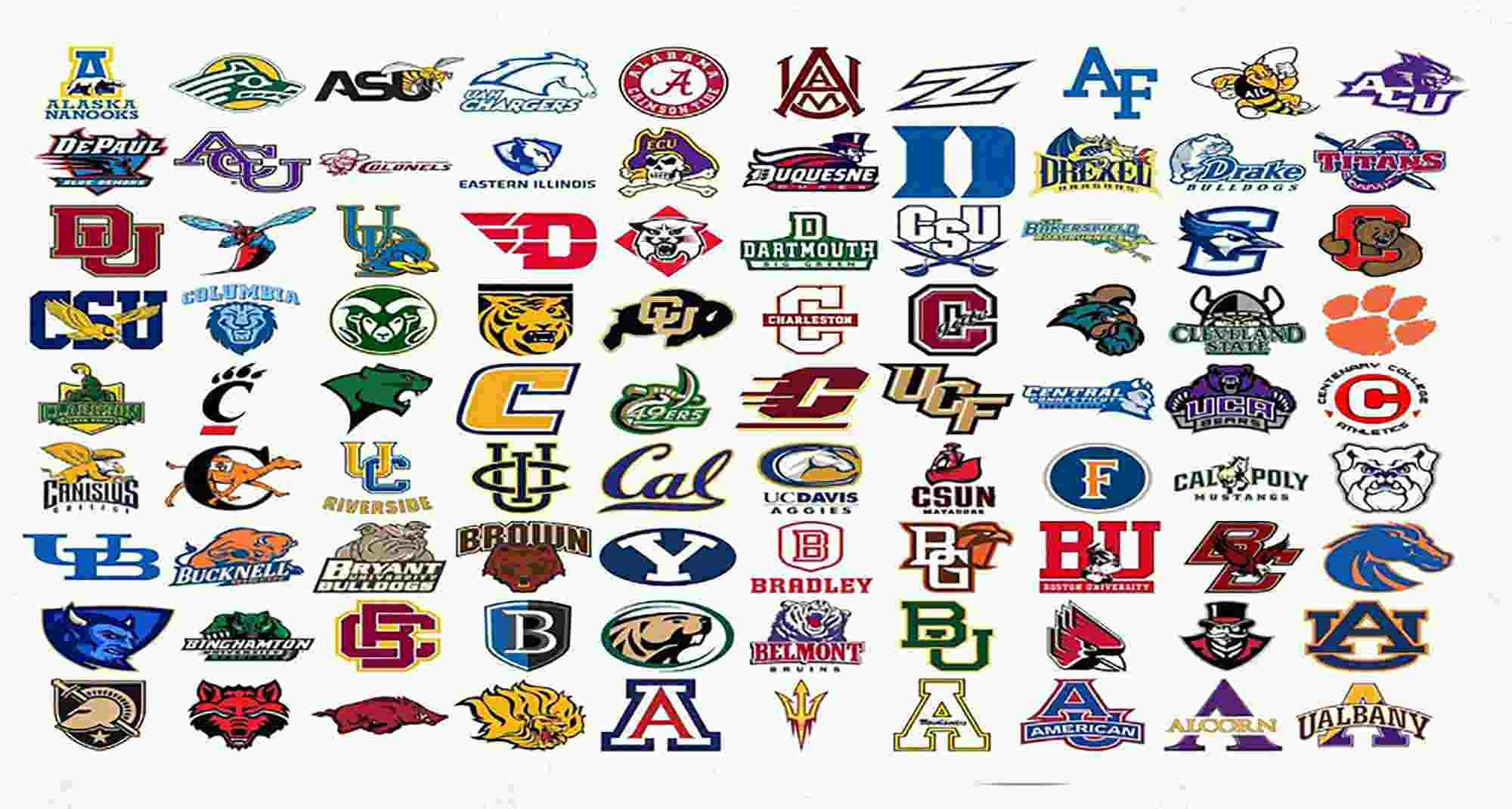 All College Logos Bundle 385 College Logos Cricut Logos