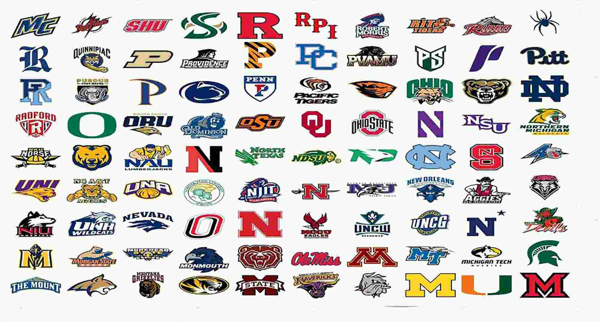 All College Logos Bundle 385 College Logos Svg Univer