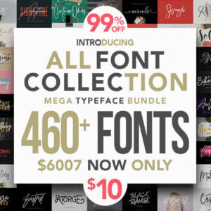 All Fonts Collection – Mega Typeface Bundle