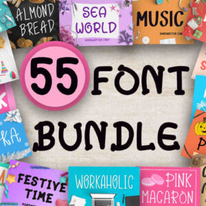 Big Fonts Bundle Vol-2