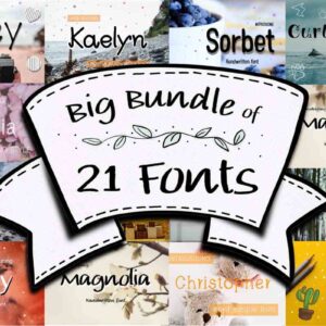 Big Fonts Bundle Vol-4