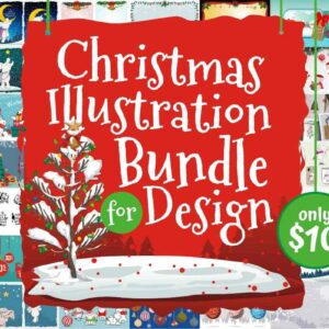 Christmas Illustration Bundle for Design