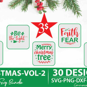 Christmas SVG Bundle Vol 2