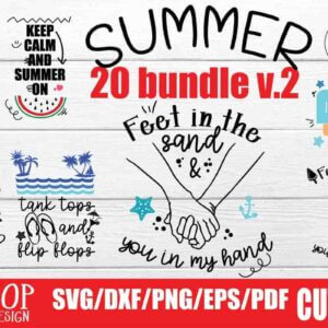 Summer Love Home Crafts Bundle Vol 1 and Vol 2, Hello Sunshine, Hello Summer, Thankful for Summer