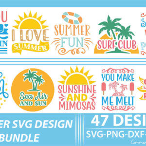 Summer SVG Design Bundle