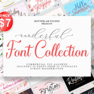 Wonderful Font Collection