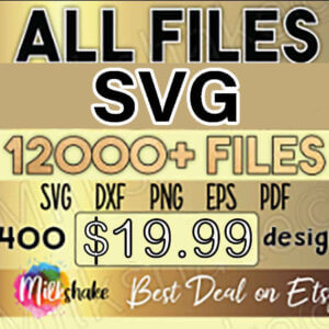 All Files Bundle Svg, Whole Shop SVG Dxf Bundle, Clipart Svg, files for Silhouette Files for Cricut Files Cut Files