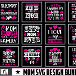Mom SVG Design Bundle Vol-2