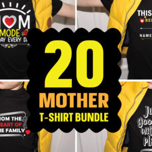 Mothers Day T-Shirt Design Bundle